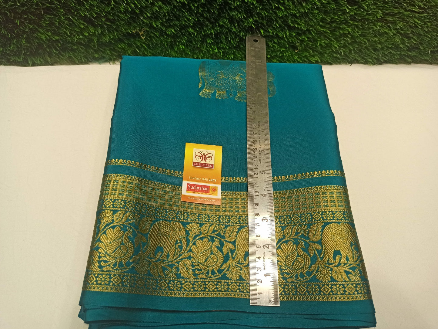 Pure Mysore Silk Saree.