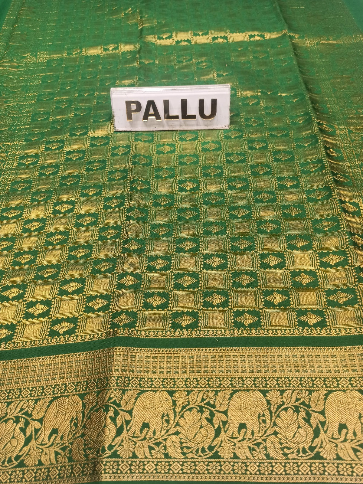 Pure Mysore Silk Saree.