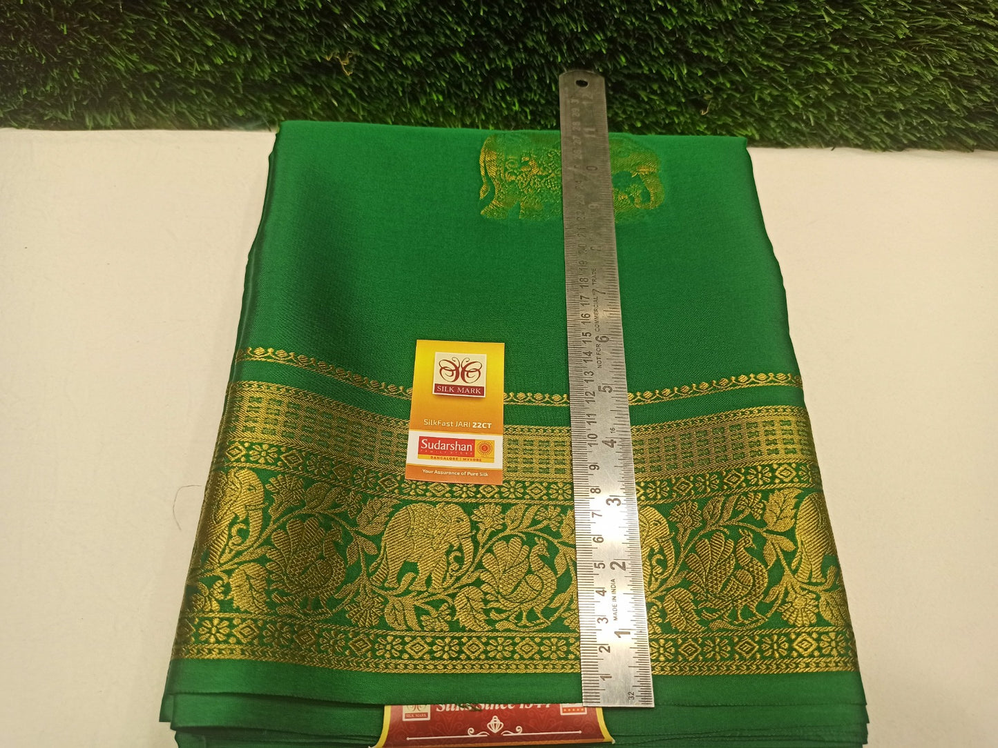 Pure Mysore Silk Saree.