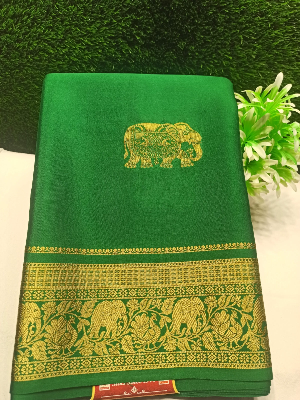 Pure Mysore Silk Saree.