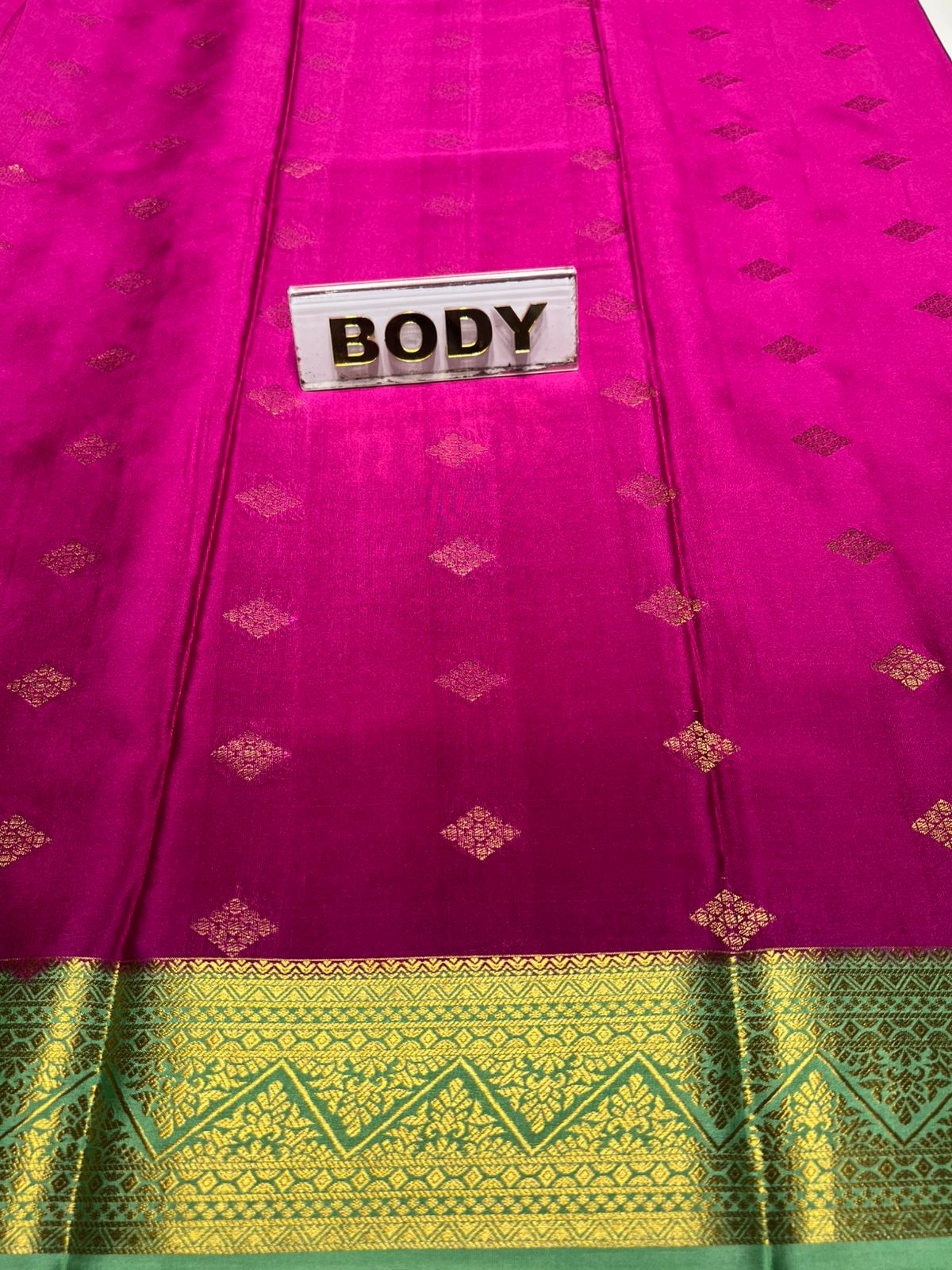 Pure Mysore Silk Saree.
