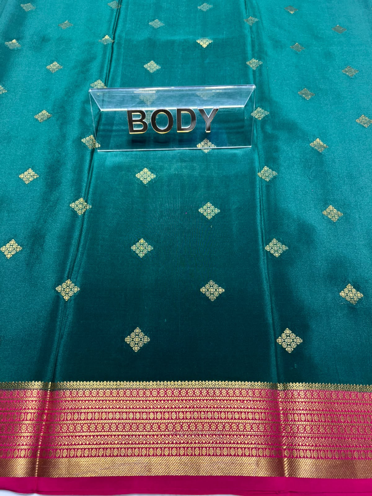 Pure Mysore Silk Saree.