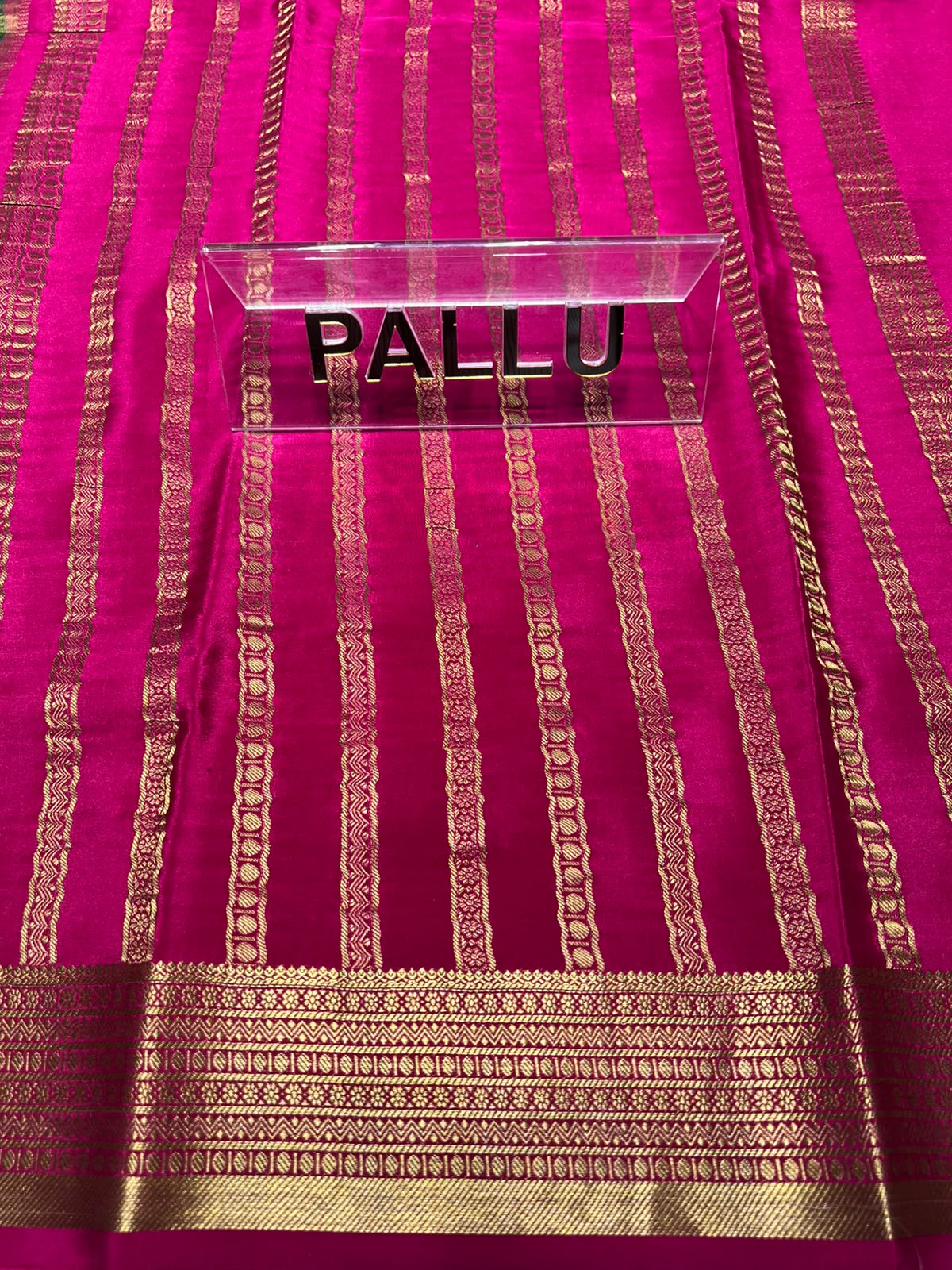 Pure Mysore Silk Saree.