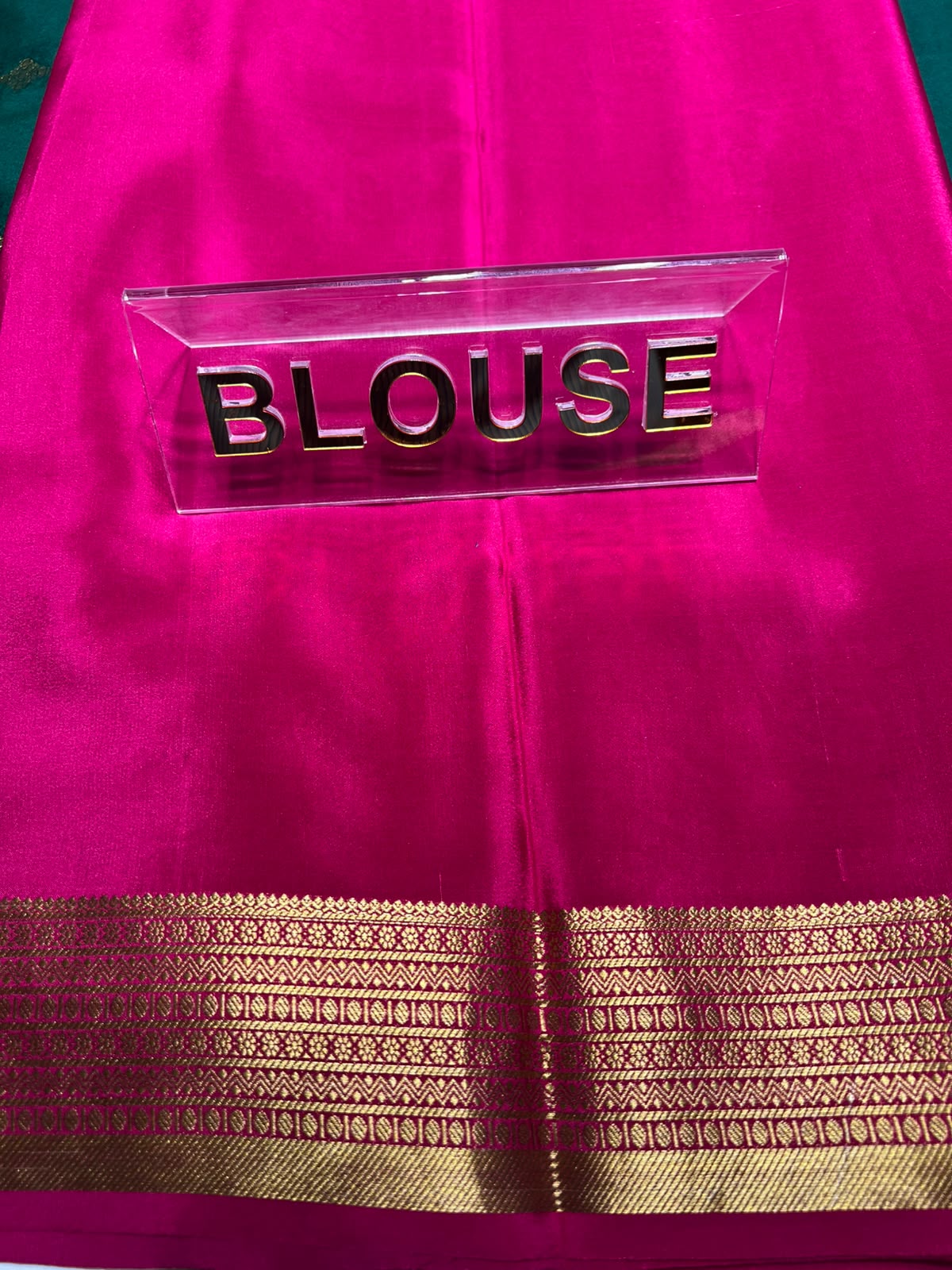 Pure Mysore Silk Saree.