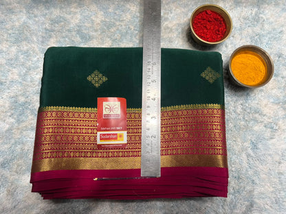 Pure Mysore Silk Saree.
