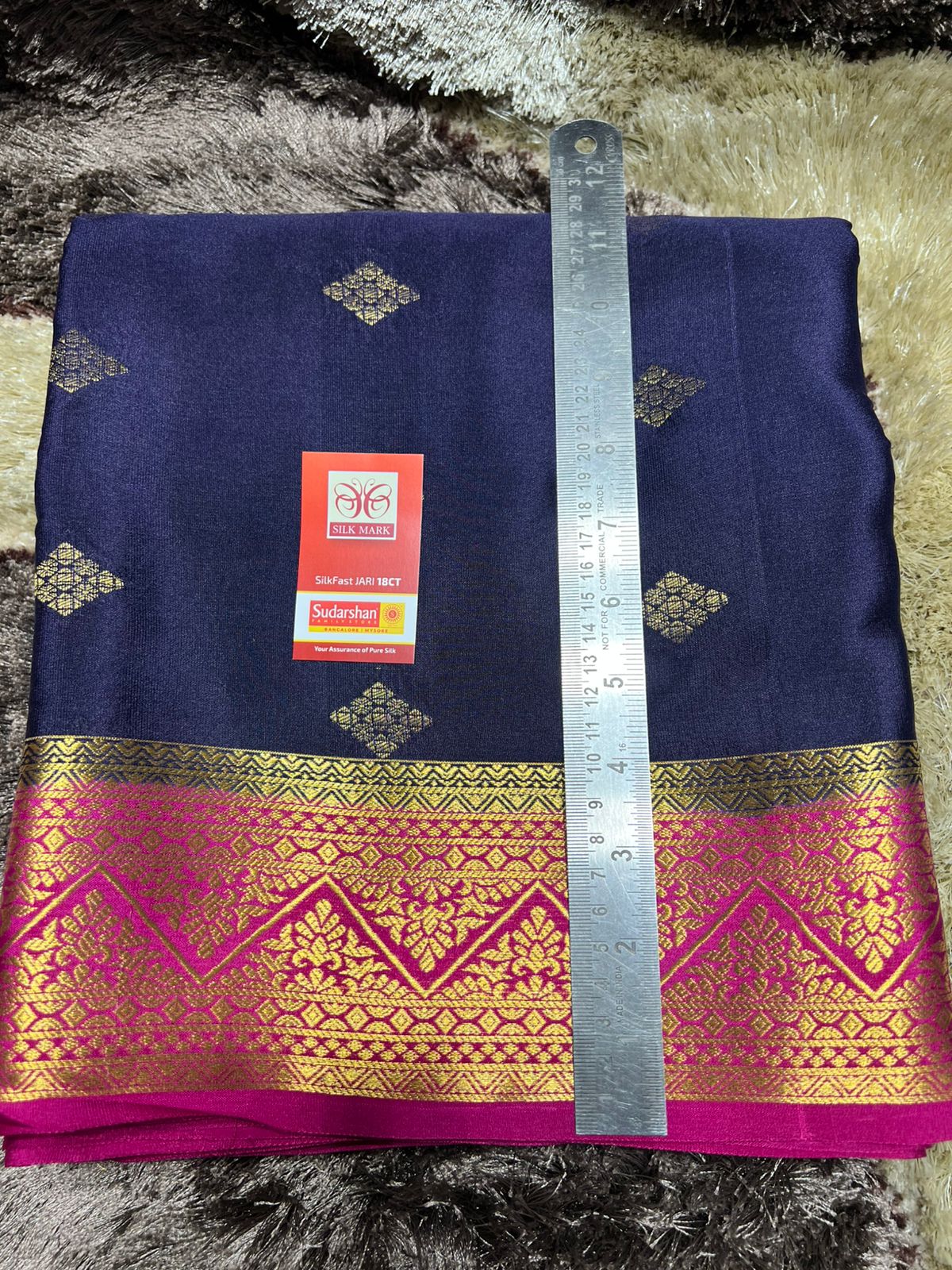 Pure Mysore Silk Saree.