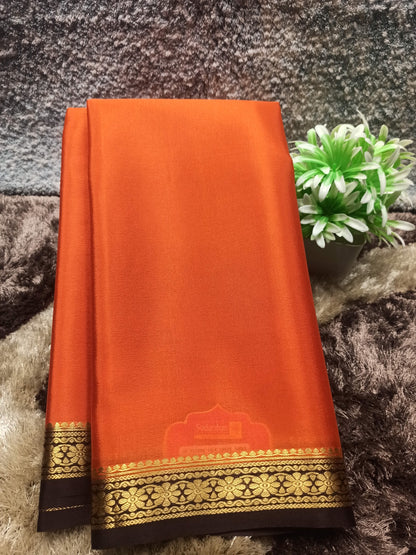 Pure Mysore Silk Saree ( 60 Grams )