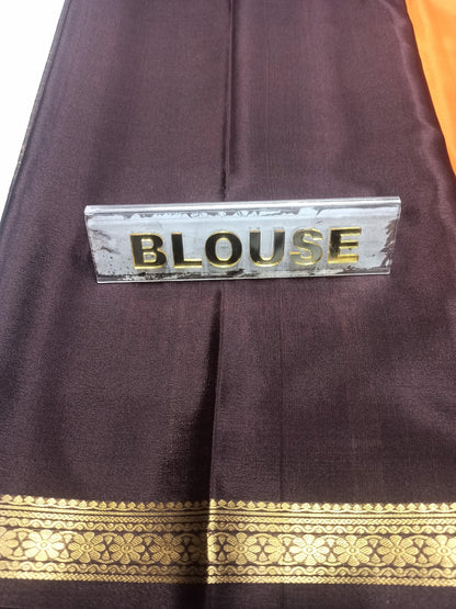 Pure Mysore Silk Saree ( 60 Grams )