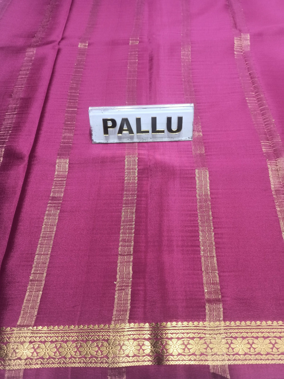 Pure Mysore Silk Saree ( 60 Grams )