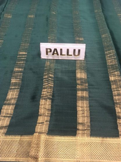 Pure Mysore Silk Saree ( 60 Grams )