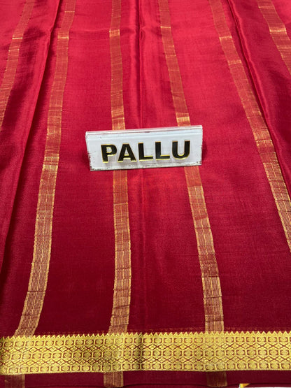 Pure Mysore Silk Saree ( 60Grams )