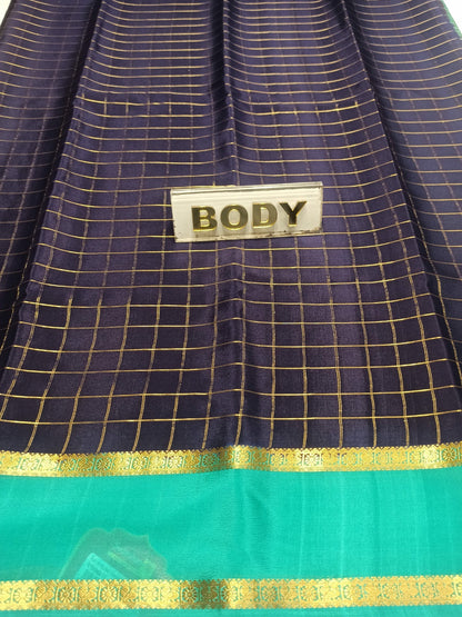 Pure Mysore Silk Saree ( 60 Grams )