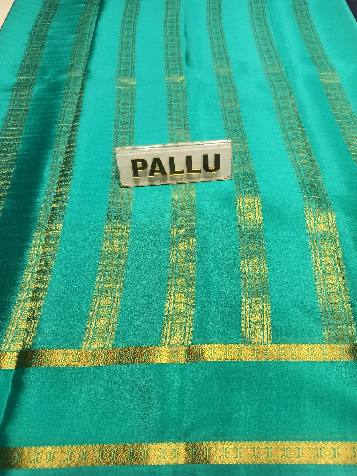 Pure Mysore Silk Saree ( 60 Grams )