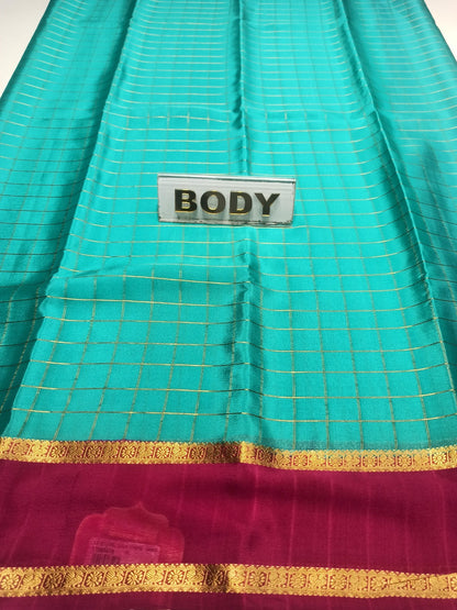 Pure Mysore Silk Saree ( 60 Grams )