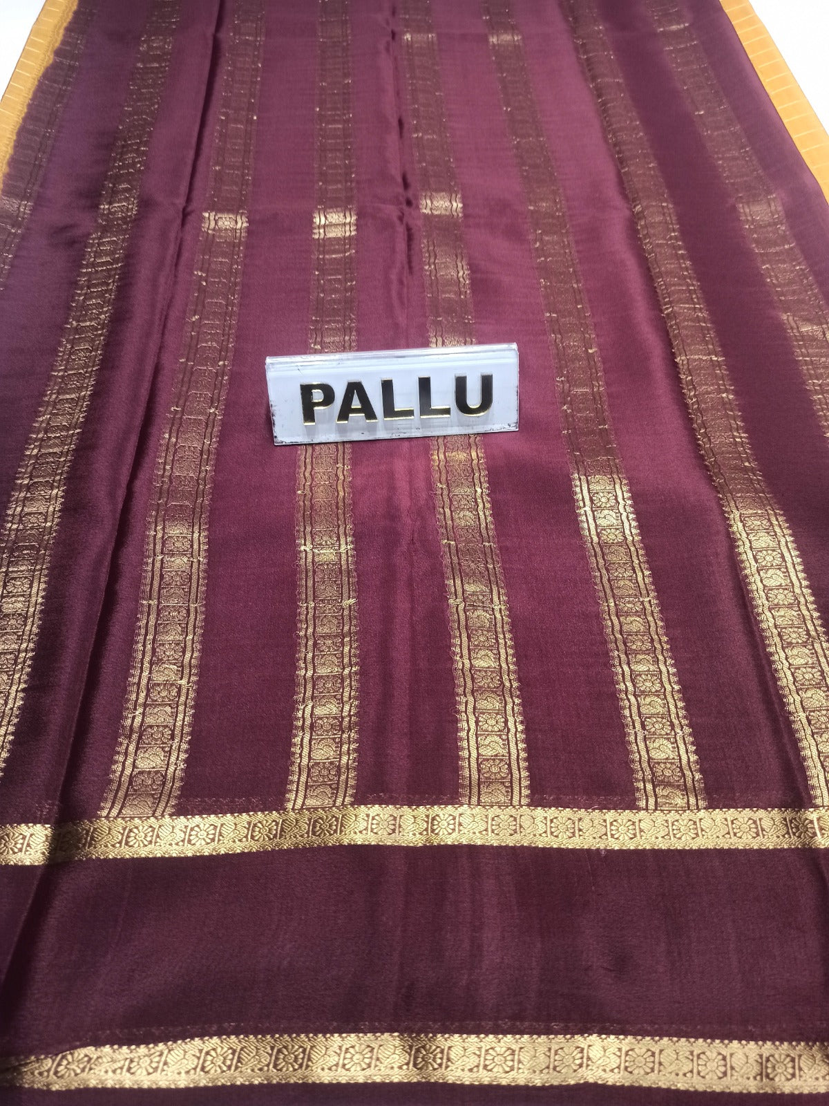 Pure Mysore Silk Saree ( 60 Grams )