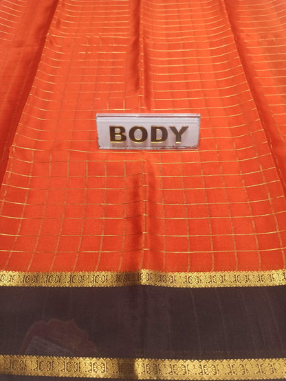 Pure Mysore Silk Saree ( 60 Grams )