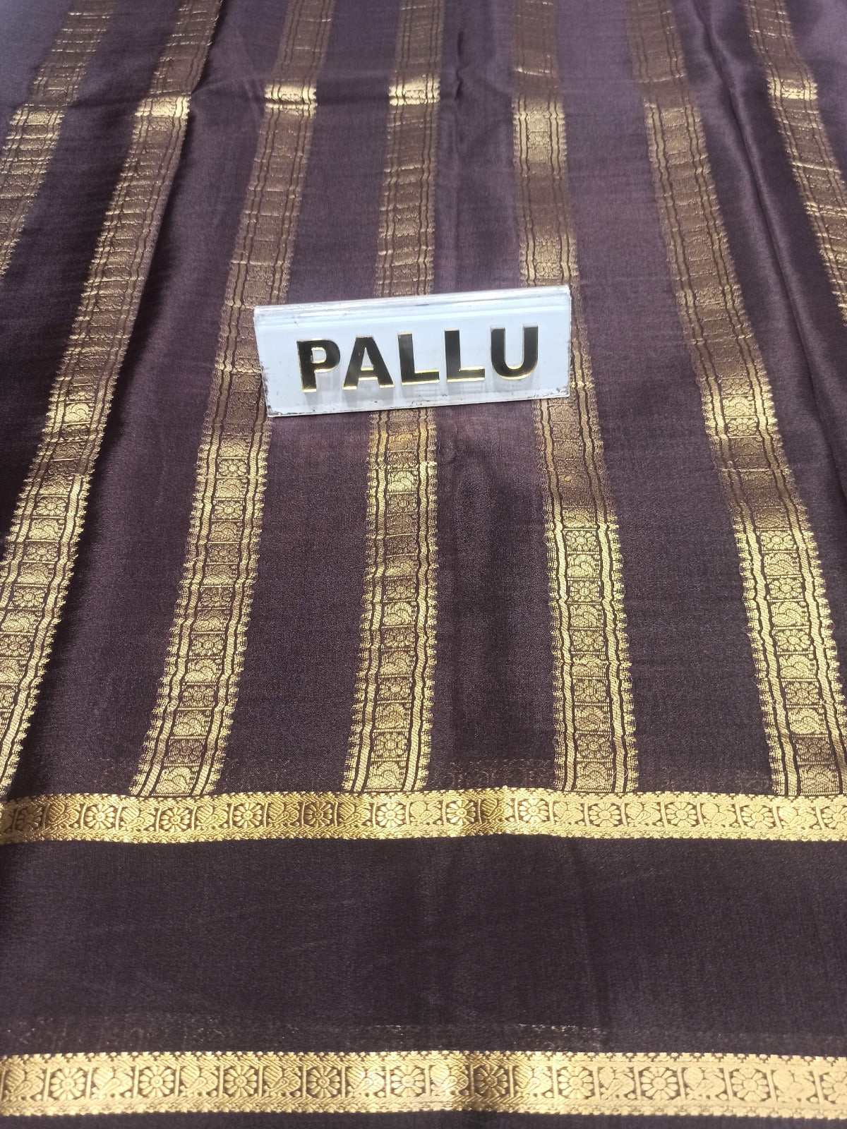 Pure Mysore Silk Saree ( 60 Grams )