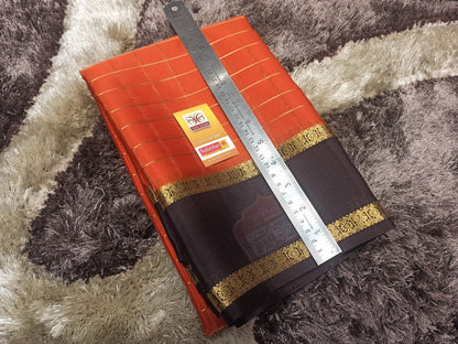 Pure Mysore Silk Saree ( 60 Grams )