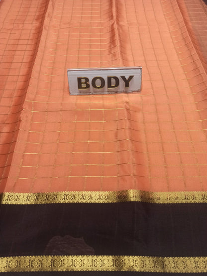 Pure Mysore Silk Saree ( 60 Grams )