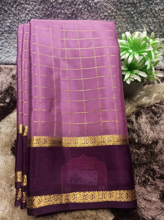 Pure Mysore Silk Saree ( 60 Grams )