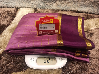Pure Mysore Silk Saree ( 60 Grams )