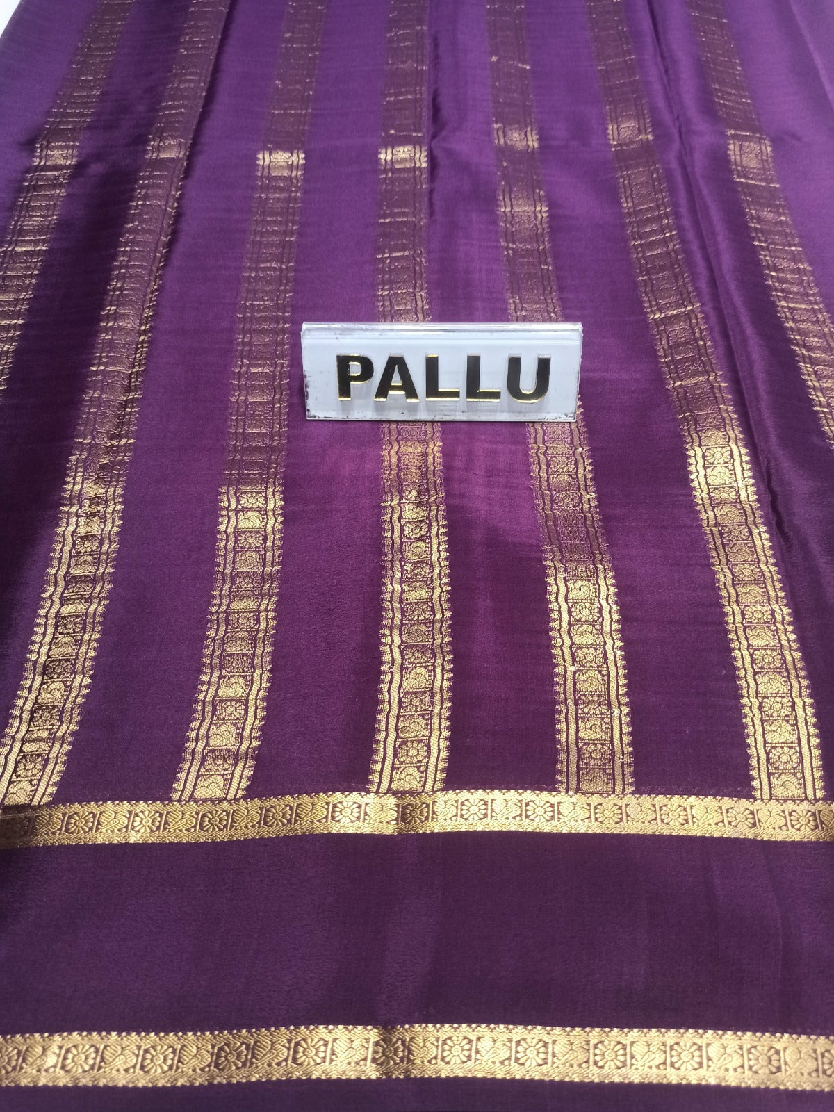 Pure Mysore Silk Saree ( 60 Grams )