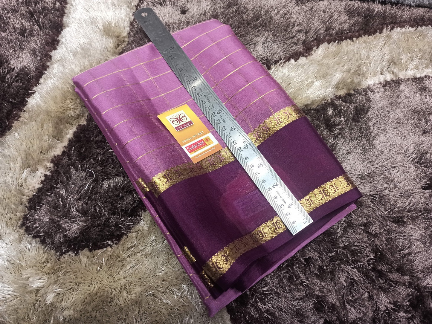 Pure Mysore Silk Saree ( 60 Grams )