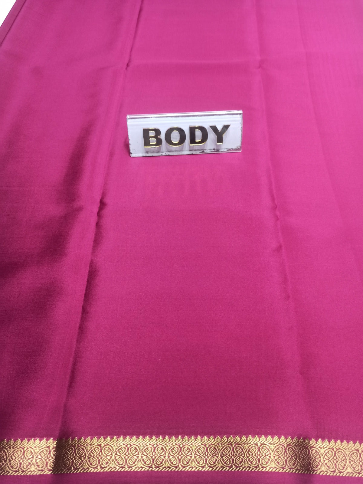 Pure Mysore Silk Saree.