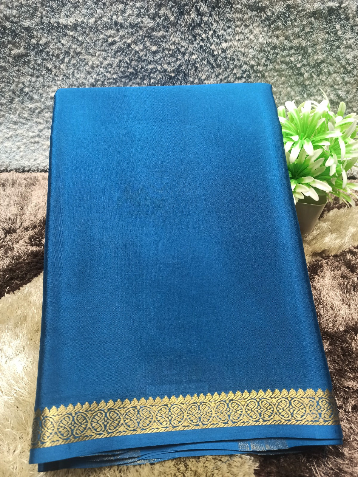 Pure Mysore Silk Saree.