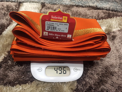 Pure Mysore Silk Saree.