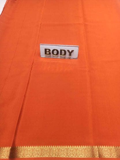 Pure Mysore Silk Saree.