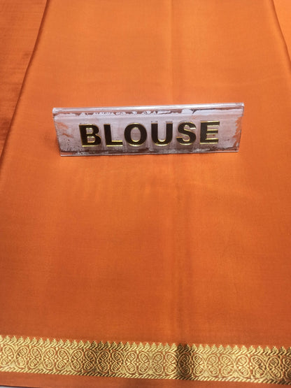 Pure Mysore Silk Saree.