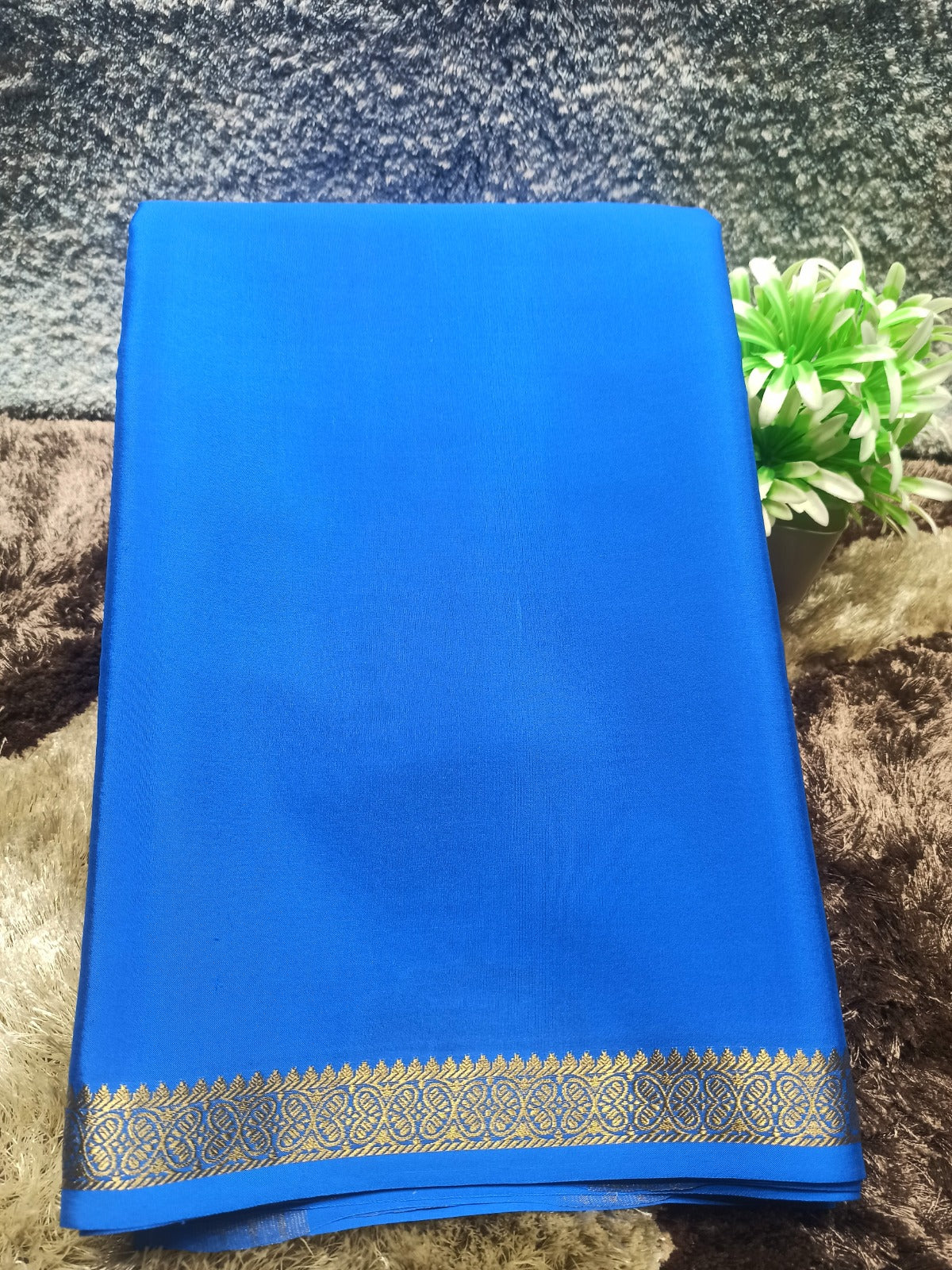 Pure Mysore Silk Saree.