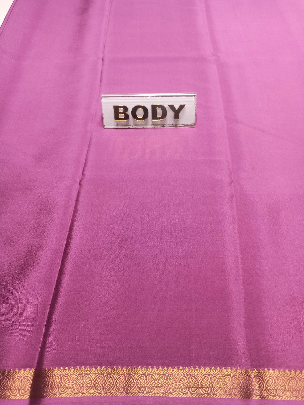 Pure Mysore Silk Saree.