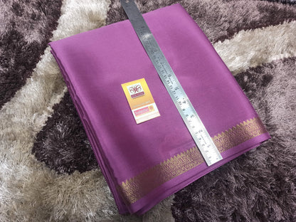 Pure Mysore Silk Saree.