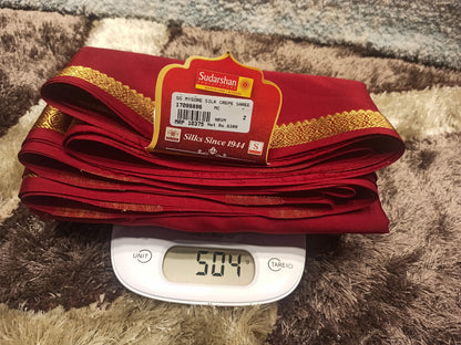 Pure Mysore Silk Saree.