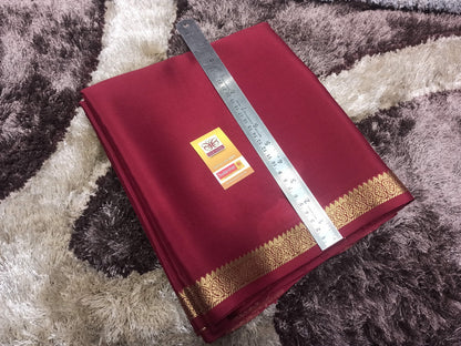 Pure Mysore Silk Saree.
