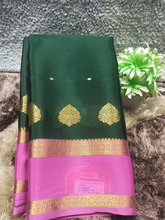 Pure Mysore Silk Saree ( 60 Grams )