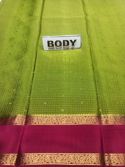 Pure Mysore Silk Saree.