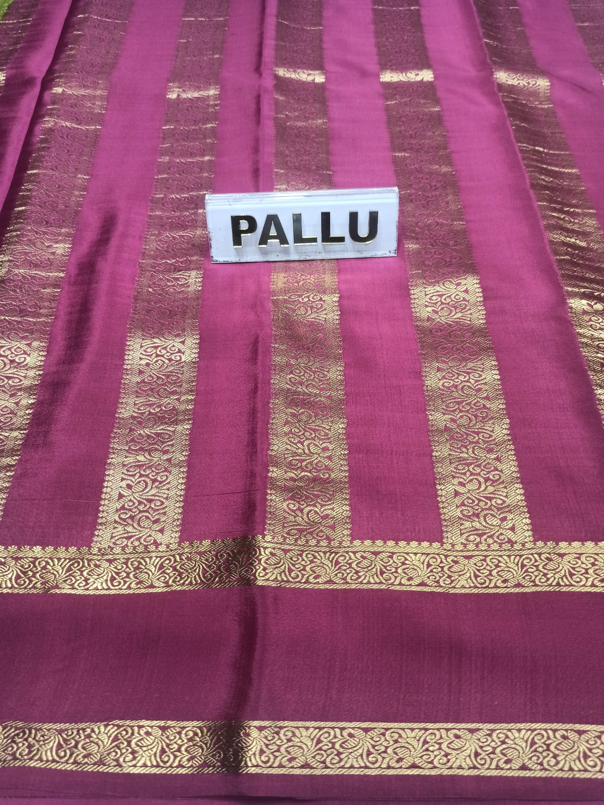 Pure Mysore Silk Saree.