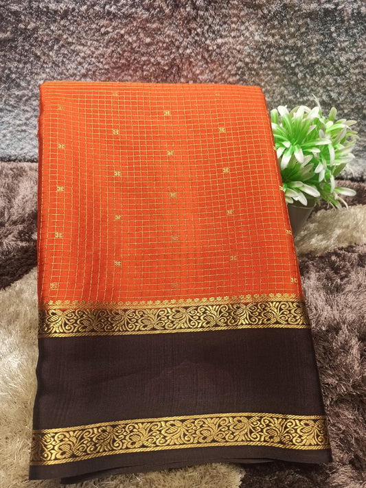 Pure Mysore Silk Saree.