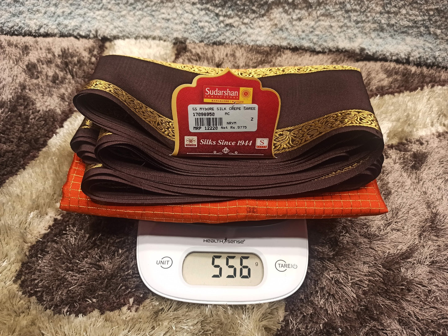 Pure Mysore Silk Saree.