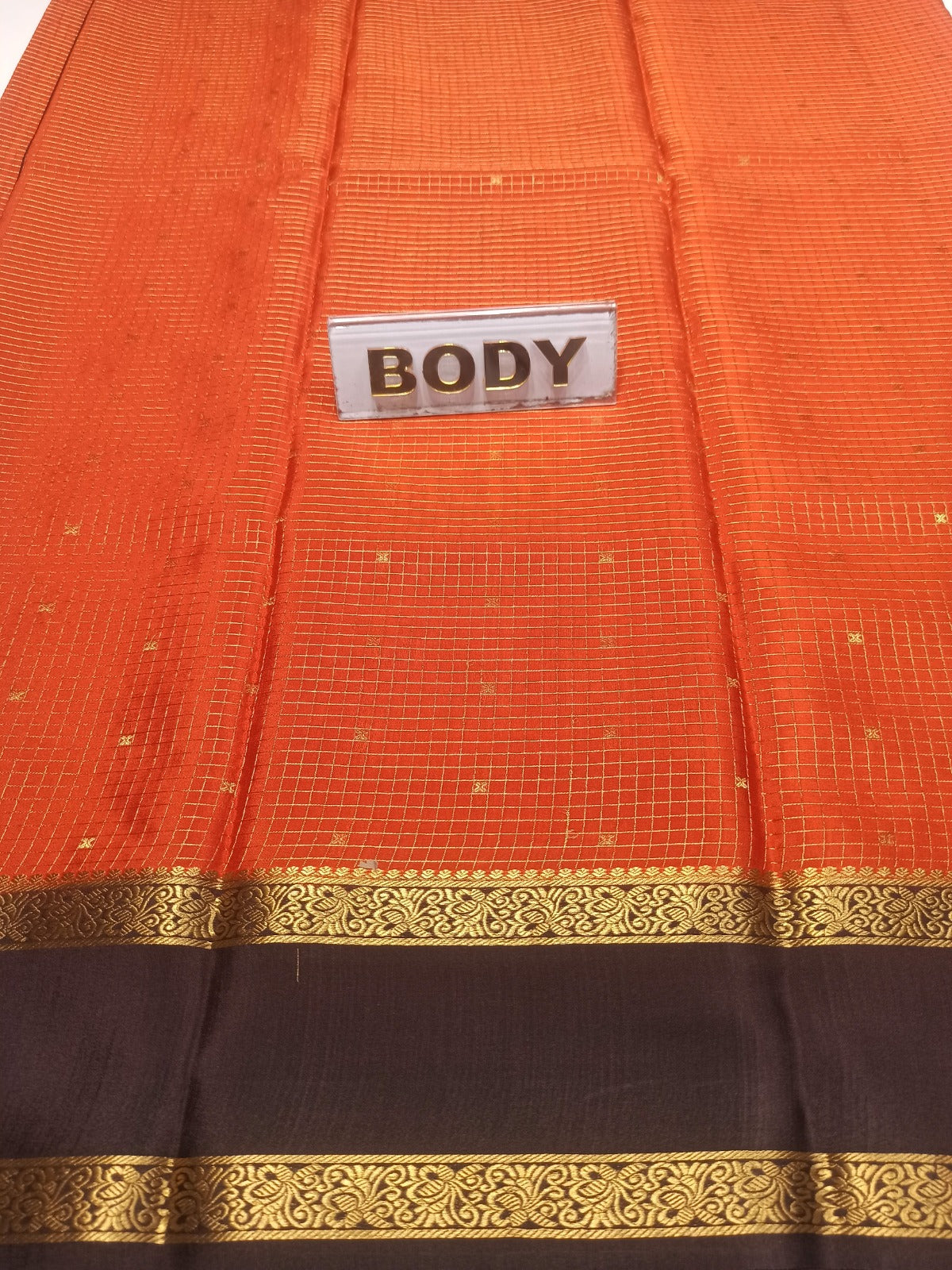 Pure Mysore Silk Saree.