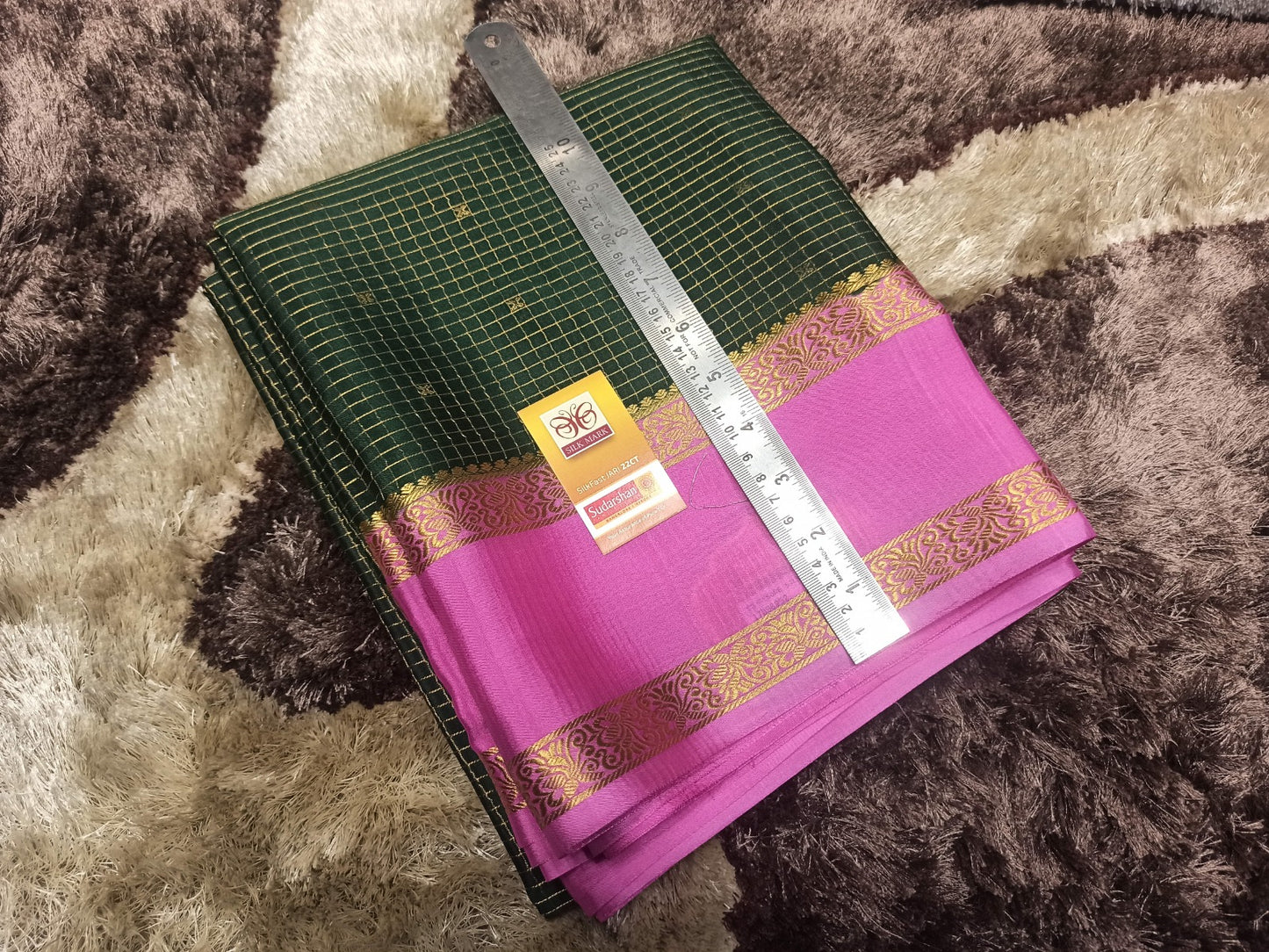 Pure Mysore Silk Saree.