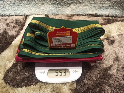 Pure Mysore Silk Saree.