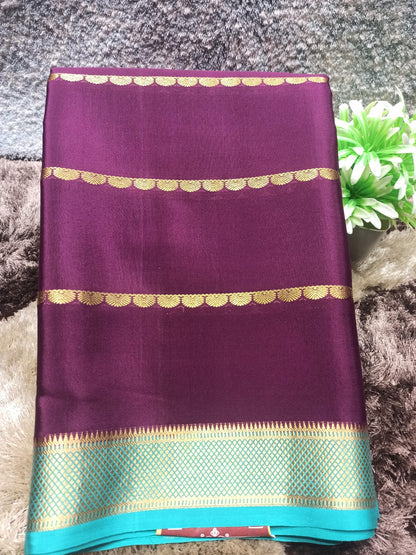 Pure Mysore Silk Saree.