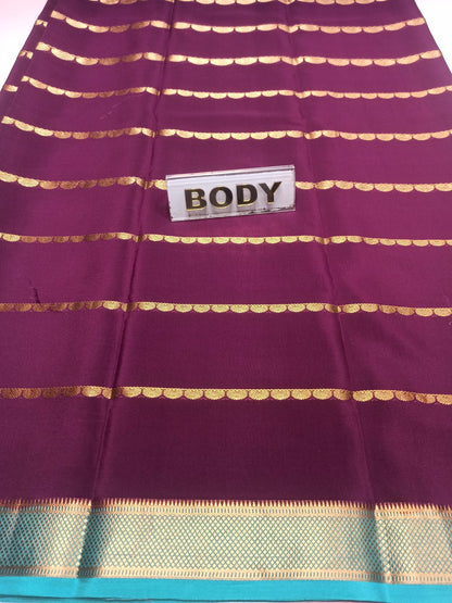 Pure Mysore Silk Saree.