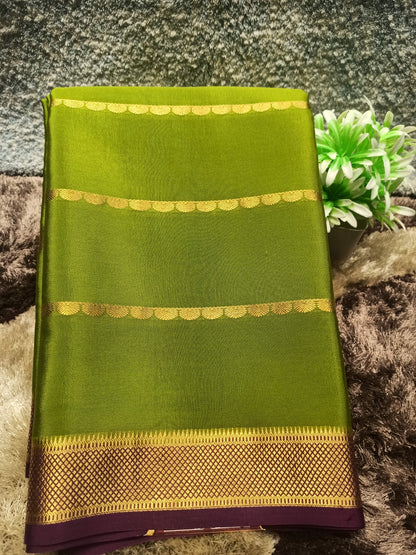 Pure Mysore Silk Saree.