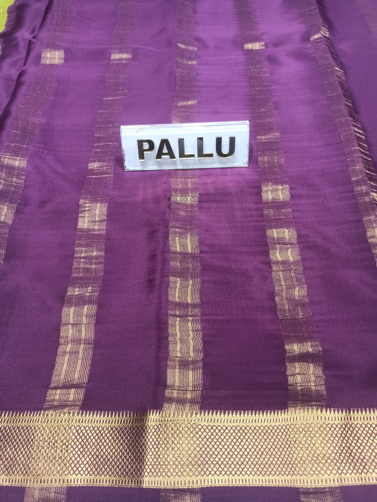 Pure Mysore Silk Saree.