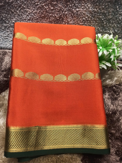 Pure Mysore Silk Saree.